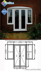 Выход на задний двор